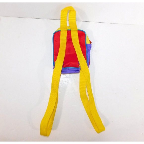 Vintage Disney Winnie the Pooh Piglet PVC Mini Backpack Travel Bag Toddler Kids - Picture 5 of 10